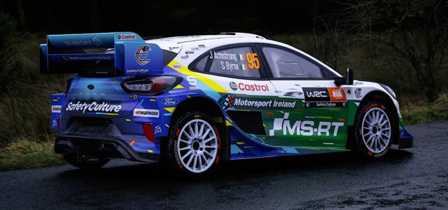 L&rsquo;équipe M-Sport qui évolue cette saison sur le championnat du monde des rallyes, avec deux pilotes irlandais McErlean et Armstrong à temps complet, vient de dévoiler la nouvelle robe de [&hellip;]