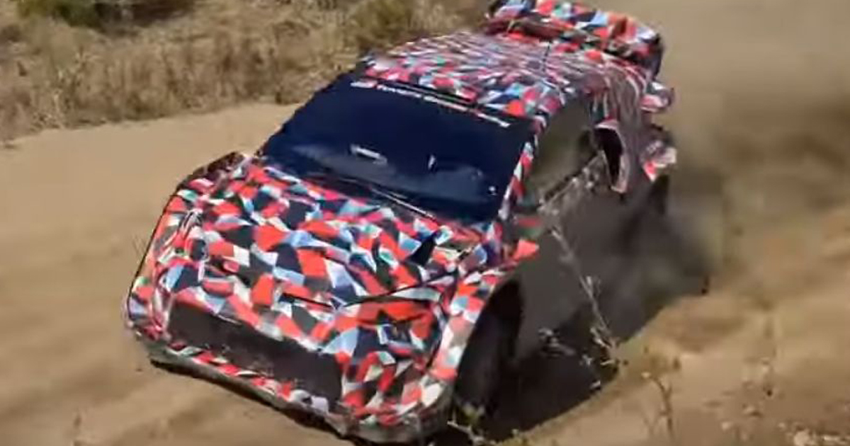 La Toyota Yaris WRC 2022 tourne en Finlande
