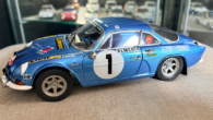 Devenue désormais une légende en rallye, l&rsquo;Alpine A110 « 1600S blue » a débuté en 1972 avec l&rsquo;écurie Alpine-Renault au rallye Monte-Carlo. Jean-Luc Thérier qui avait terminé à la deuxième place la [&hellip;]